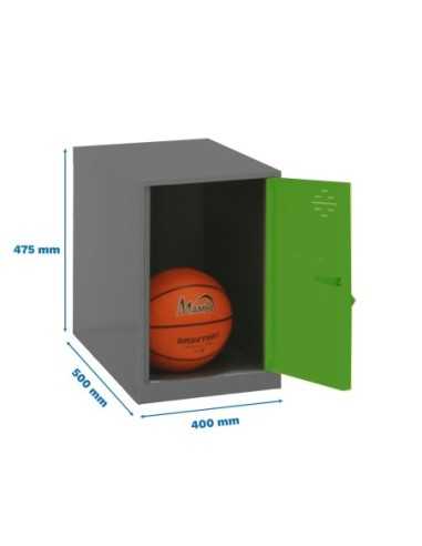Armario Taquilla Simonlocker dism. Mini 475x400x500 mm ant/ver | Taquilla metálica SimonLocker para vestuarios y oficinas