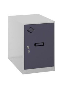 Armario Taquilla Simonlocker dism. Mini 475x400x500 mm gr/ant | Taquilla metálica SimonLocker para vestuarios y oficinas