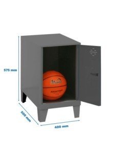Armario Taquilla Simonlocker dism.mini 475x400x500+pies ant/ant | Taquilla metálica SimonLocker para vestuarios y oficinas