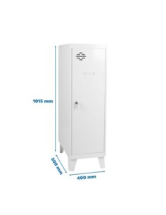 Armario Taquilla Simonlocker dism.single mini 915x400x500+pies b/b | Taquilla metálica SimonLocker para vestuarios y oficinas