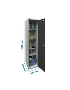 Armario Taquilla Simonlocker Profesional dism.cleaning 180x40x40 1/4 gr/an | Taquilla metálica SimonLocker para vestuarios y ofi