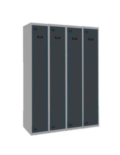 Armario Taquilla Simonlocker Profesional Monobloque single 4/4 300 (1200) gr/an | Taquilla metálica SimonLocker para vestuarios 