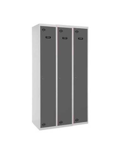 Armario Taquilla Simonlocker Profesional Monobloque single-div 3/3 400 (1200)g/an | Taquilla metálica SimonLocker para vestuario