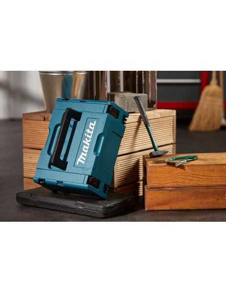 Makita 821550-0 - Maletín Makpac Tipo 2, Negro/Azul | Caja o carro de herramientas ALYCO resistente y funcional