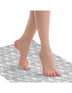 Alfombra Antideslizante Bañera TATAY 97X36 PISCIS Blanca |… 2