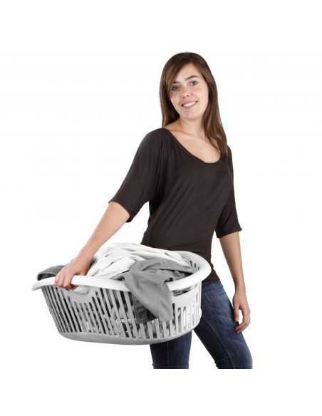 Cesta de Ropa TATAY Blanco | Hogar TATAY