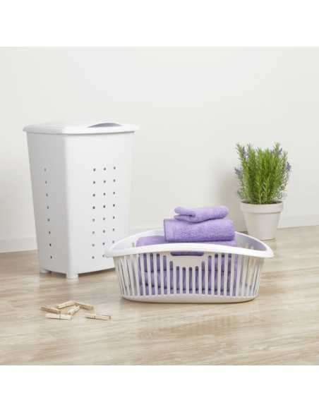 Cesta de Ropa TATAY Blanco | Hogar TATAY