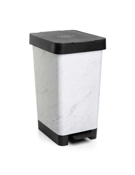 Cubo de Basura con Pedal TATAY 25 Lt Deco Marble | Hogar…