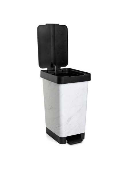 Cubo de Basura con Pedal TATAY 25 Lt Deco Marble | Hogar…