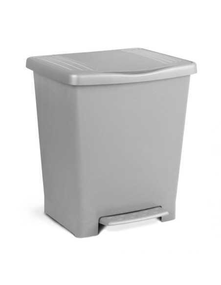 Cubo de Basura con Pedal TATAY Millenium Gris | Hogar TATAY