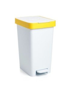 Cubo Reciclaje de basura con Pedal TATAY 25L SMART Amarillo…