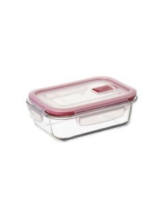 Tapper Cristal Hermético TATAY L Rojo 0.64L | Hogar TATAY