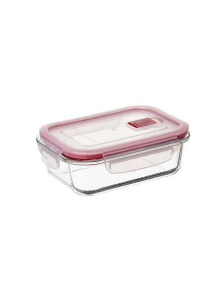 Tapper Cristal Hermético TATAY L Rojo 0.64L | Hogar TATAY