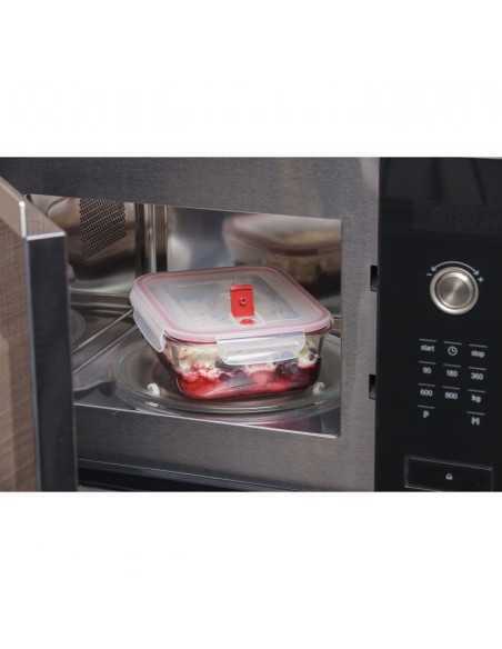 Tapper Cristal Hermético TATAY L Rojo 0.64L | Hogar TATAY