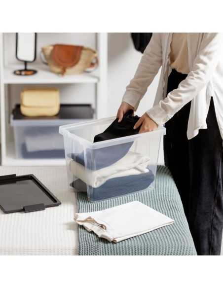 Caja TATAY Multiusos NEW 15 Lt Negro | Hogar TATAY