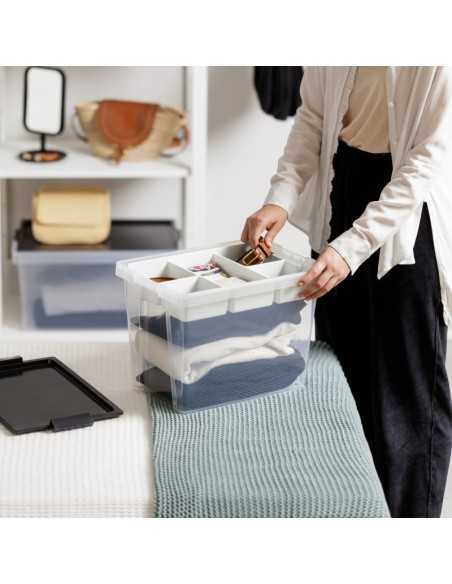 Caja TATAY Multiusos NEW 15 Lt Negro | Hogar TATAY