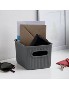 Cesta TATAY S 1.5L - BAOBAB Gris Antracita | Hogar TATAY 2