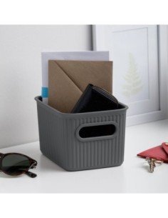 Cesta TATAY S 1.5L - BAOBAB Gris Antracita | Hogar TATAY 2