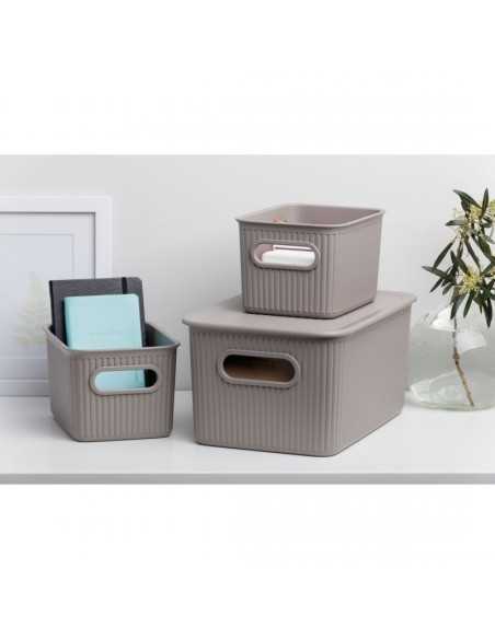 Cesta TATAY S 1.5L - BAOBAB Gris Antracita | Hogar TATAY