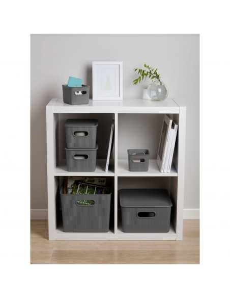 Cesta TATAY S 1.5L - BAOBAB Gris Antracita | Hogar TATAY