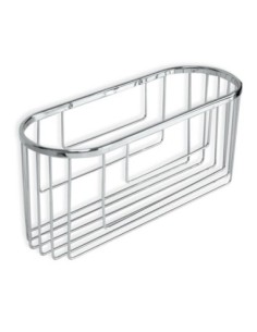 Cestillo para Baño TATAY Ovalado KROM 30x13x13 cm | Hogar…