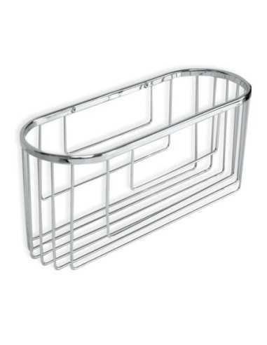 Cestillo para Baño TATAY Ovalado KROM 30x13x13 cm | Hogar…