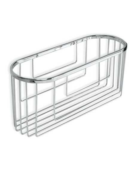 Cestillo para Baño TATAY Ovalado KROM 30x13x13 cm | Hogar…