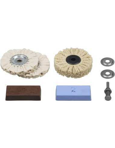 Juego de Pulido WOLFCRAFT 6pz - 2179