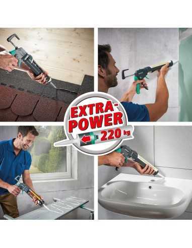 Pistola Cartucho WOLFCRAFT Selladores y Morteros MG 550