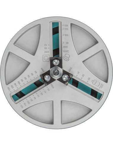 Sierra de Corona WOLFCRAFT Ajustable 45-130mm