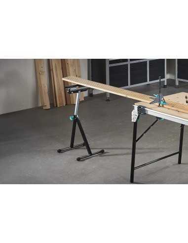 Caballete de Trabajo WOLFCRAFT Multifunción 3 en 1 Rodillo/soporte/bolas