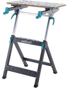 Banco de Trabajo WOLFCRAFT Master 750 Ergonómica | Mesa de trabajo SimonRack profesional y resistente