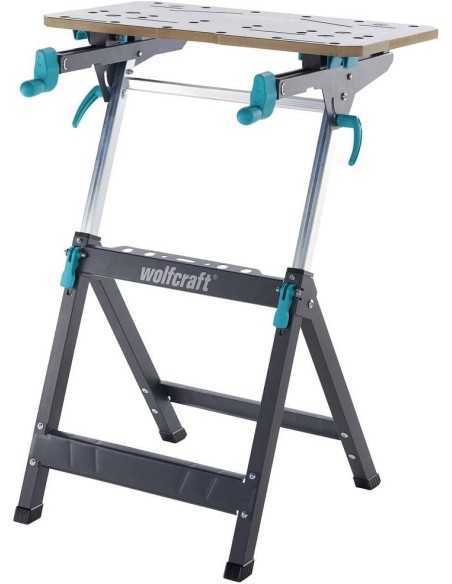 Banco de Trabajo WOLFCRAFT Master 750 Ergonómica | Mesa de trabajo SimonRack profesional y resistente