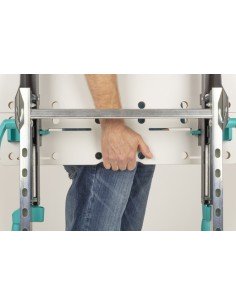 Banco de Trabajo WOLFCRAFT Master 750 Ergonómica | Mesa de trabajo SimonRack profesional y resistente 2