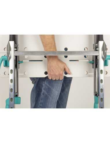 Banco de Trabajo WOLFCRAFT Master 750 Ergonómica | Mesa de trabajo SimonRack profesional y resistente