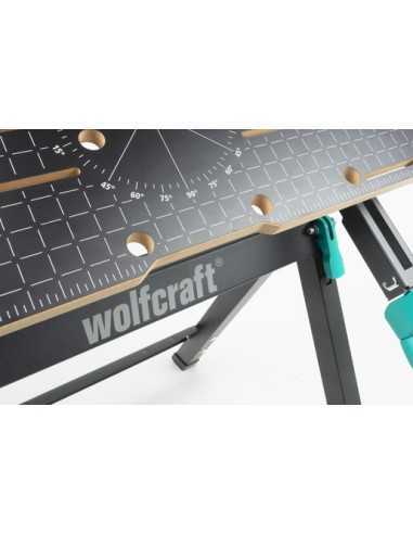 Banco de Trabajo WOLFCRAFT Master 750 Ergonómica | Mesa de trabajo SimonRack profesional y resistente