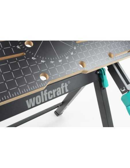 Banco de Trabajo WOLFCRAFT Master 750 Ergonómica | Mesa de trabajo SimonRack profesional y resistente