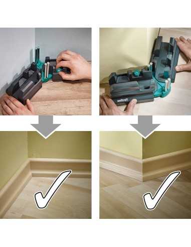 Caja de Ingletar y Falsa Escuadra WOLFCRAFT 100mm