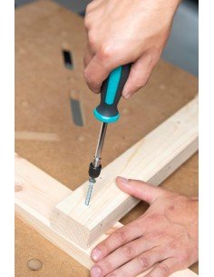 Atornillador Portapuntas 1/4 WOLFCRAFT 195mm 2