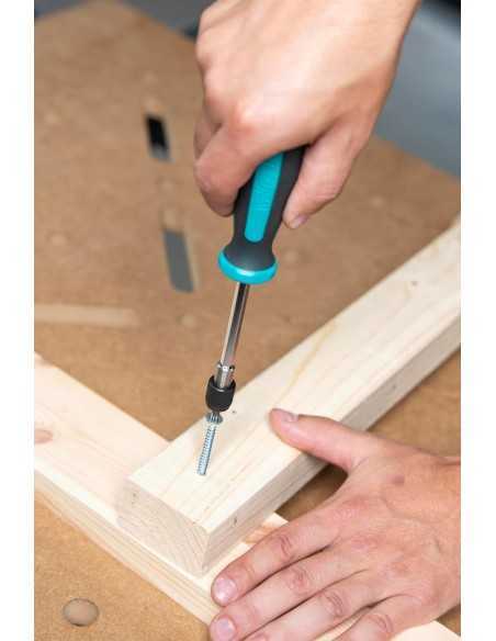 Atornillador Portapuntas 1/4 WOLFCRAFT 195mm