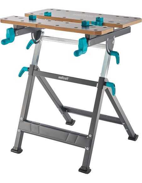 Banco de Trabajo WOLFCRAFT Master 650 Ergonómica | Mesa de trabajo SimonRack profesional y resistente