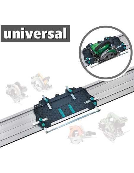 Riel de guía WOLFCRAFT FKS 145 para sierras circulares de mano