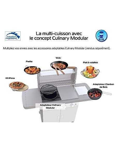 Barbacoa 3 Series Classic LD Plus CAMPINGAZ | Gas, 3 Quemadores, InstaClean