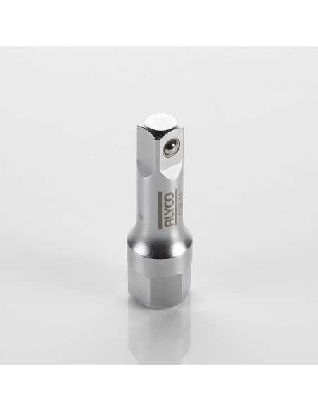 Adaptador Alargadera para Llaves de Vaso ALYCO CORTA 1/2 125 MATE