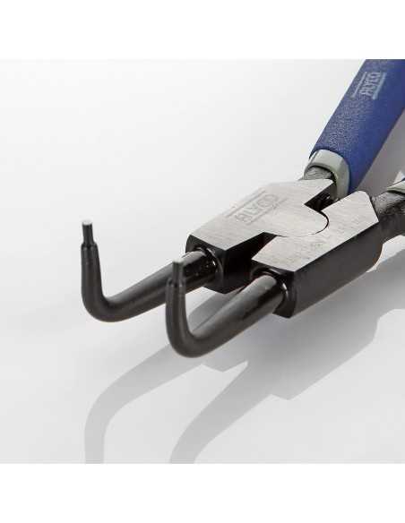 Alicate para Arandelas tipo SEEGER ALYCO EXT. BOCA CURVA 220mm