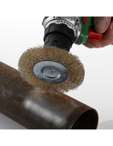Cepillo Abrasivo Acero ALYCO CR10 Cilíndrico 100mm