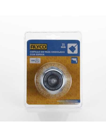 Cepillo Abrasivo Acero ALYCO TZ-10 Tipo Taza 75mm