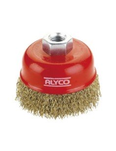 Cepillo Abrasivo Acero ALYCO TZ-01 Tipo Taza ONDULADA 100mm