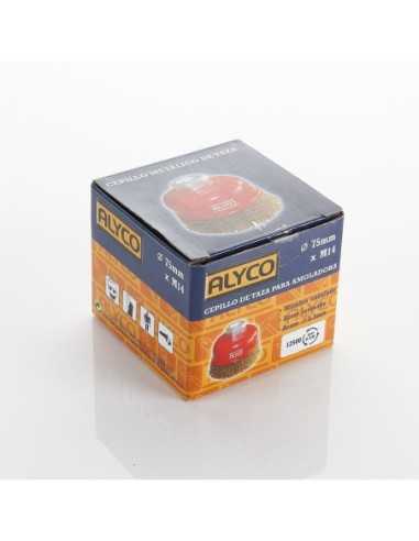 Cepillo Abrasivo Acero ALYCO TZ-01 Tipo Taza ONDULADA 100mm