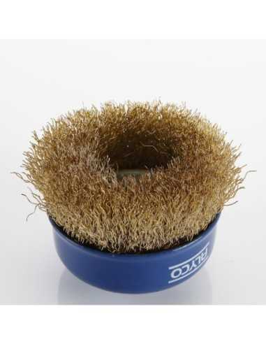 Cepillo Abrasivo Acero ALYCO TZ-01 Tipo Taza ONDULADA 100mm